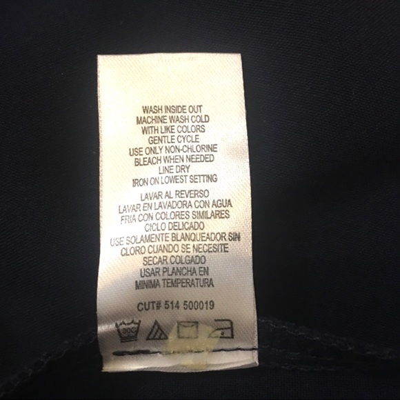 MOD Kit & Sky Navy Blue Dress w SCANDI Floral belt - Picture 7 of 7